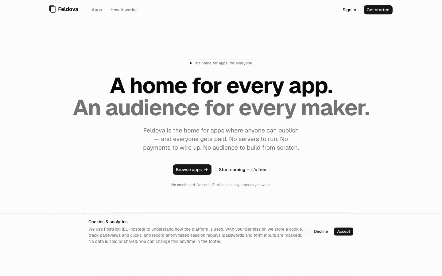 Feldova homepage